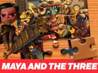 Maya and the Three Jigsaw Puzzle image