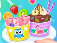 Baby Taylor Ice Cream Roll Fun Game image