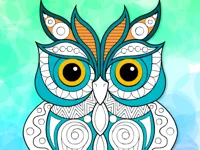 Zentangle Coloring Book image