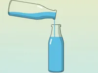 Water sort in bottle puzzle image