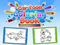 Cartoon Coloring Book Game image