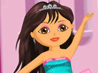 Dora Ballerina Dressup image