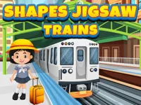 Shapes Jigsaw Trains image