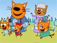 Cat Family Educational Games - Game For Kids image